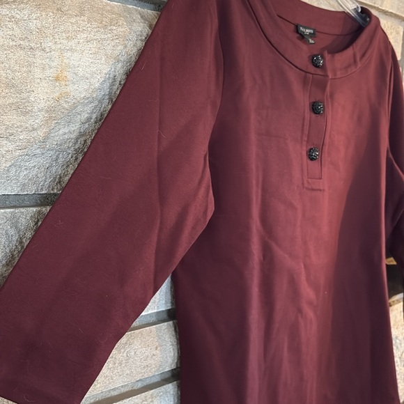 Talbots Maroon Top - Picture 3 of 8